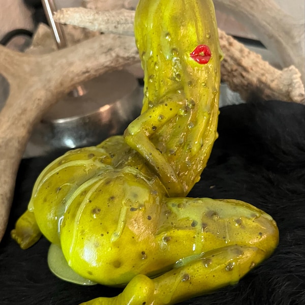 Pickle Back Resin Figure