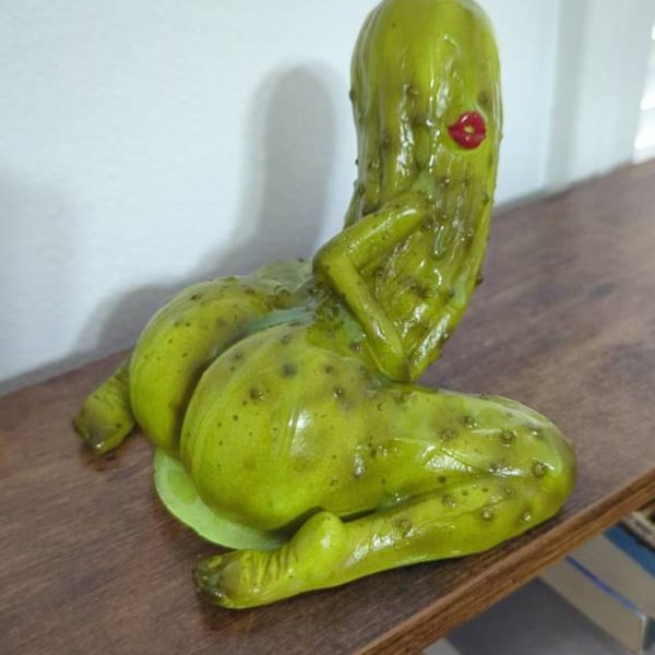 Pickle Back Resin Figure