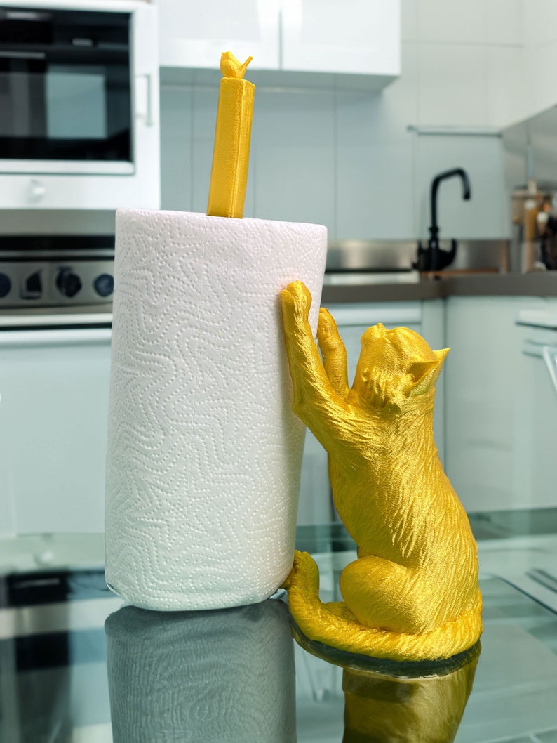 Cat Paper Towel Holder