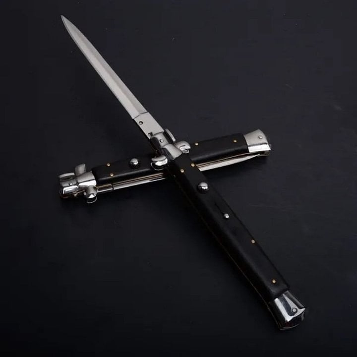 🔥Pure Handmade Old School Italian Stiletto Pocket Knife