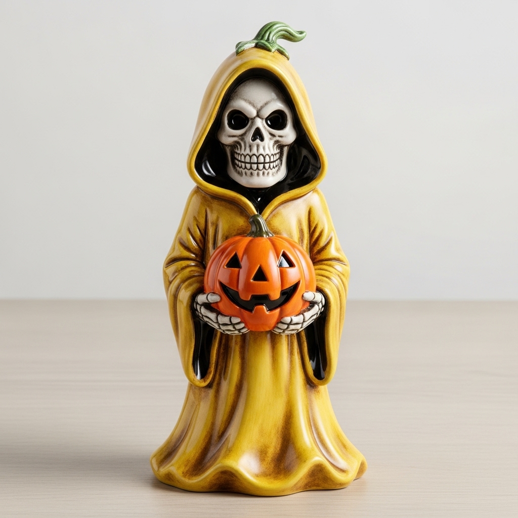 ​​Mystical Pumpkin Keeper Halloween Decor​