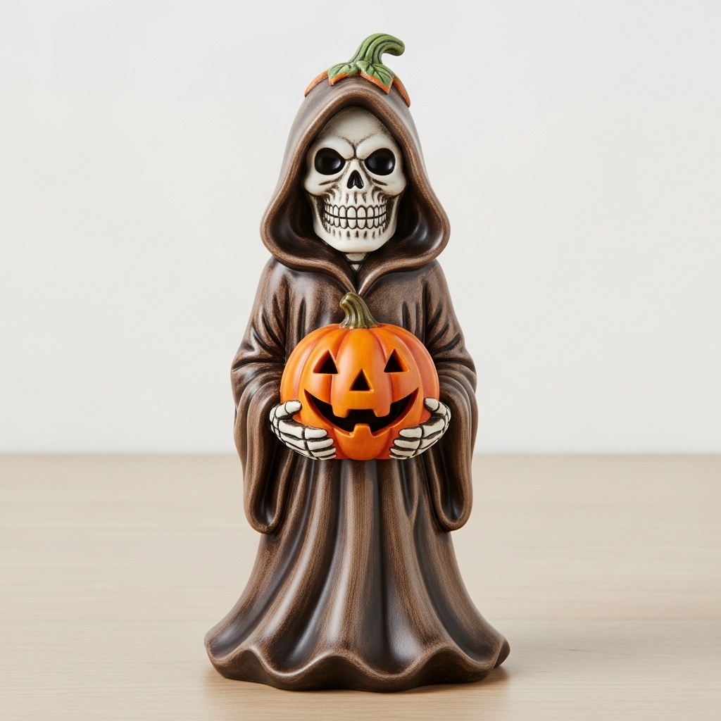 ​​Mystical Pumpkin Keeper Halloween Decor​