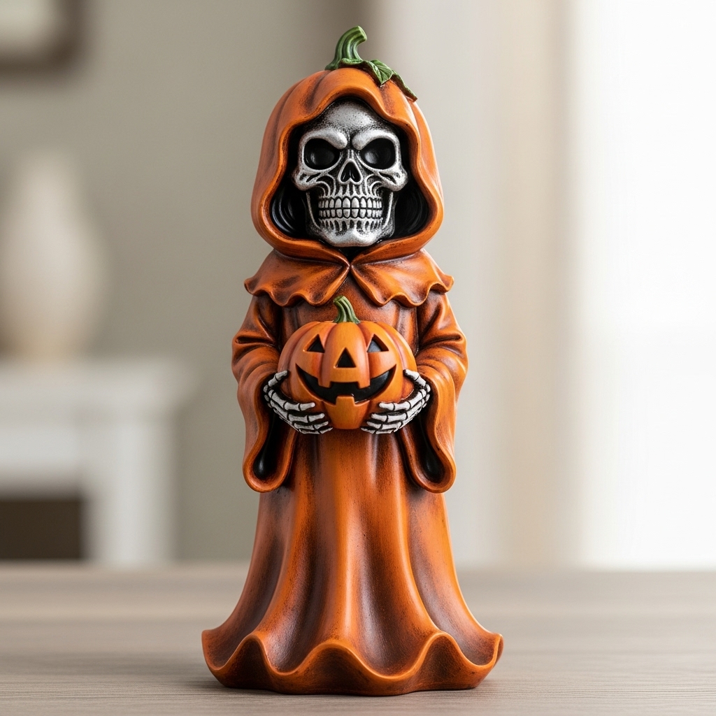 ​​Mystical Pumpkin Keeper Halloween Decor​