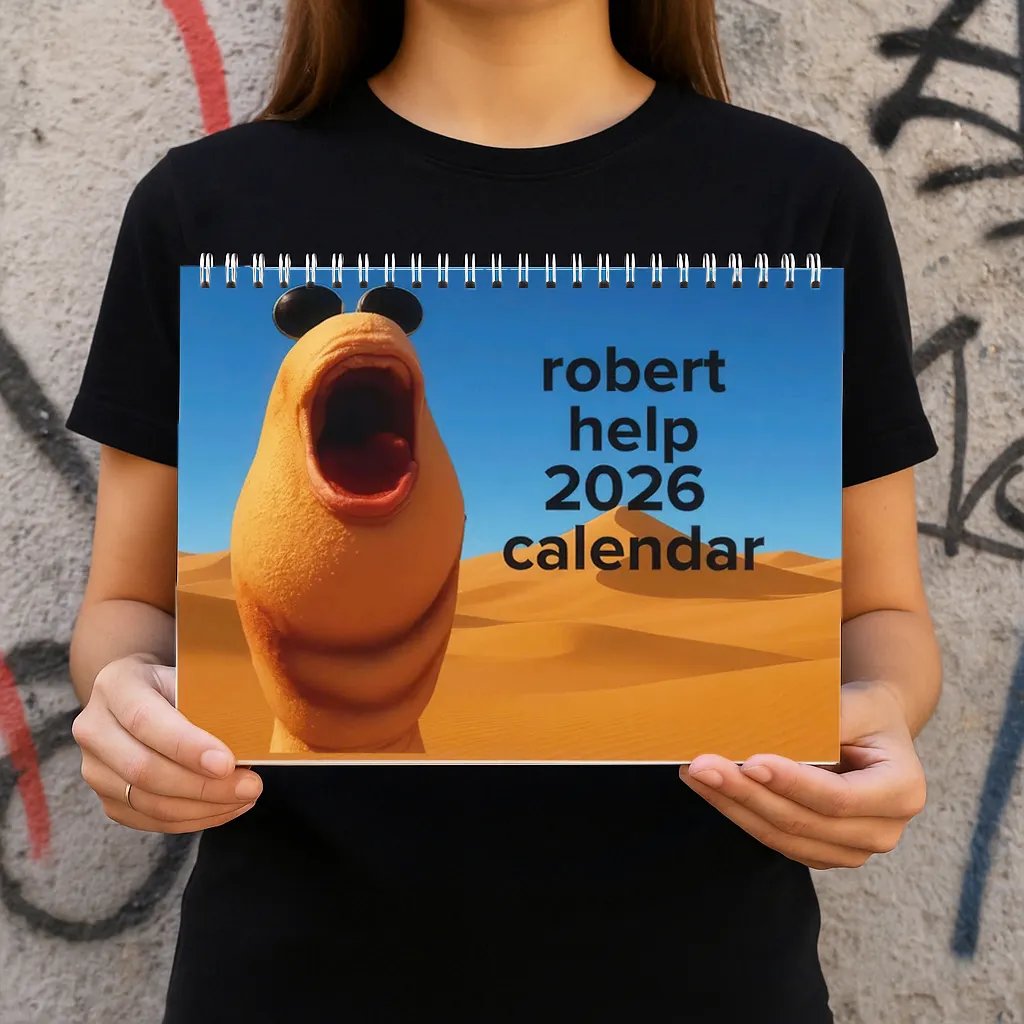 Robert the Bug 2026 Meme Calendar