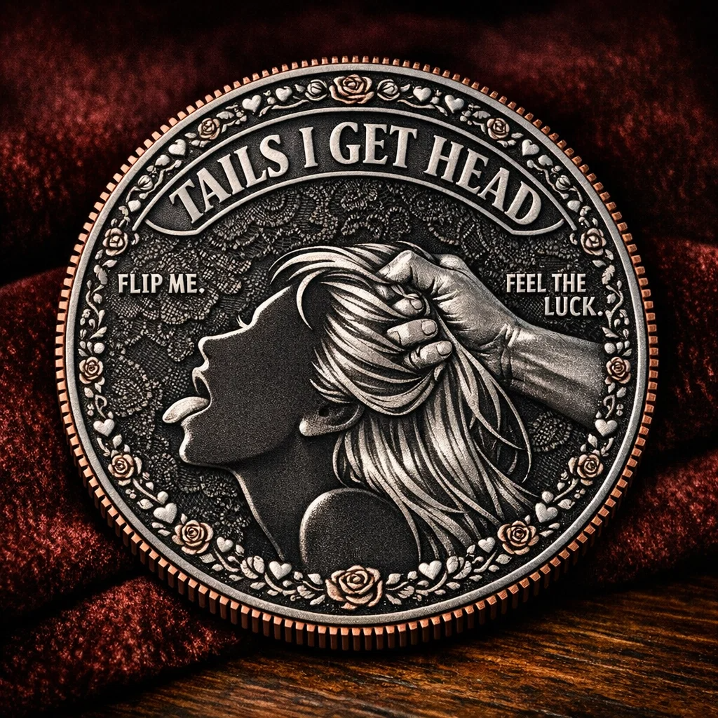 🌹Early Valentine Sale -❤️Heads I Get Tail / Tails I Get Head Commemorative Coin