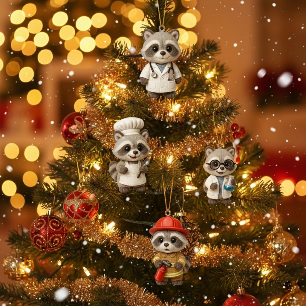 🎄🦝Raccoon Advent Calendar 2025 – Masters of Disguise Edition!