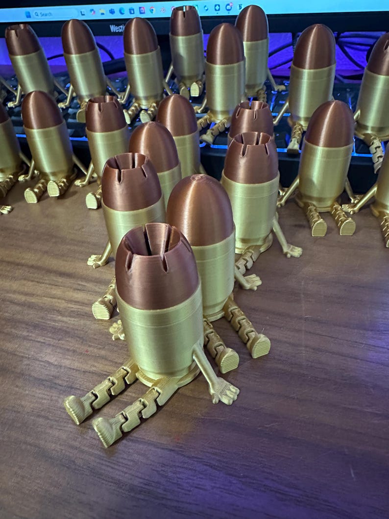  3D Printed articulating Bullet Buddy