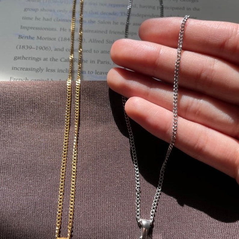 Book Lovers Necklace - Engraved Openable Book Chain Pendant Necklace