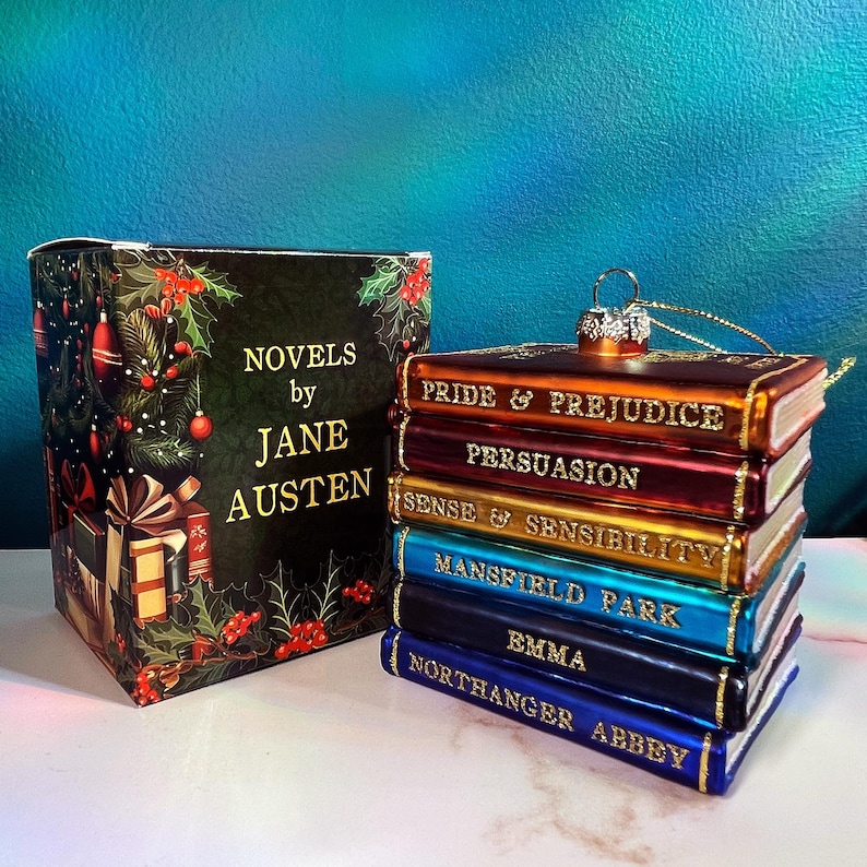 Jane Austen Christmas Tree Ornament