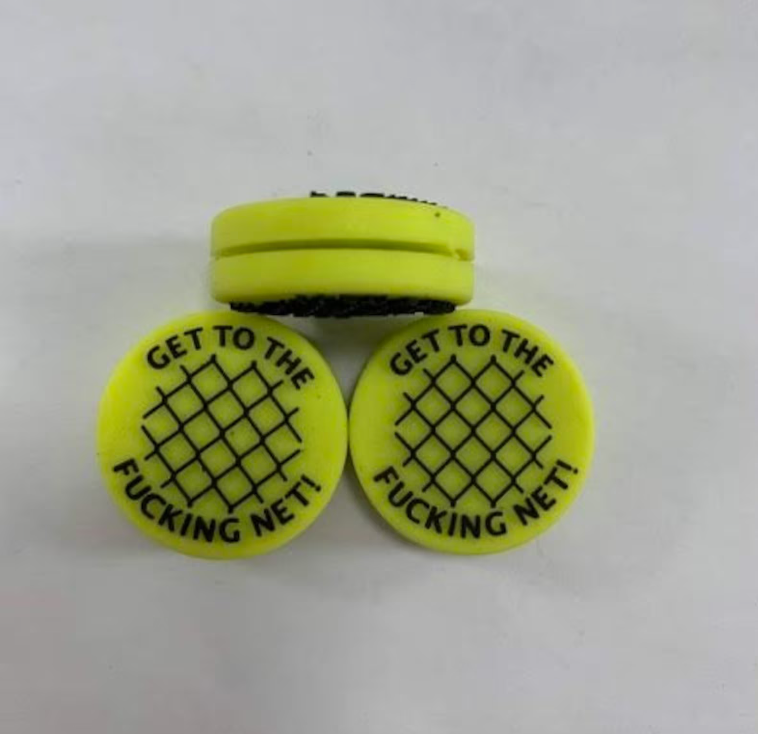 Tennis damper, spicy/aggressive reminder
