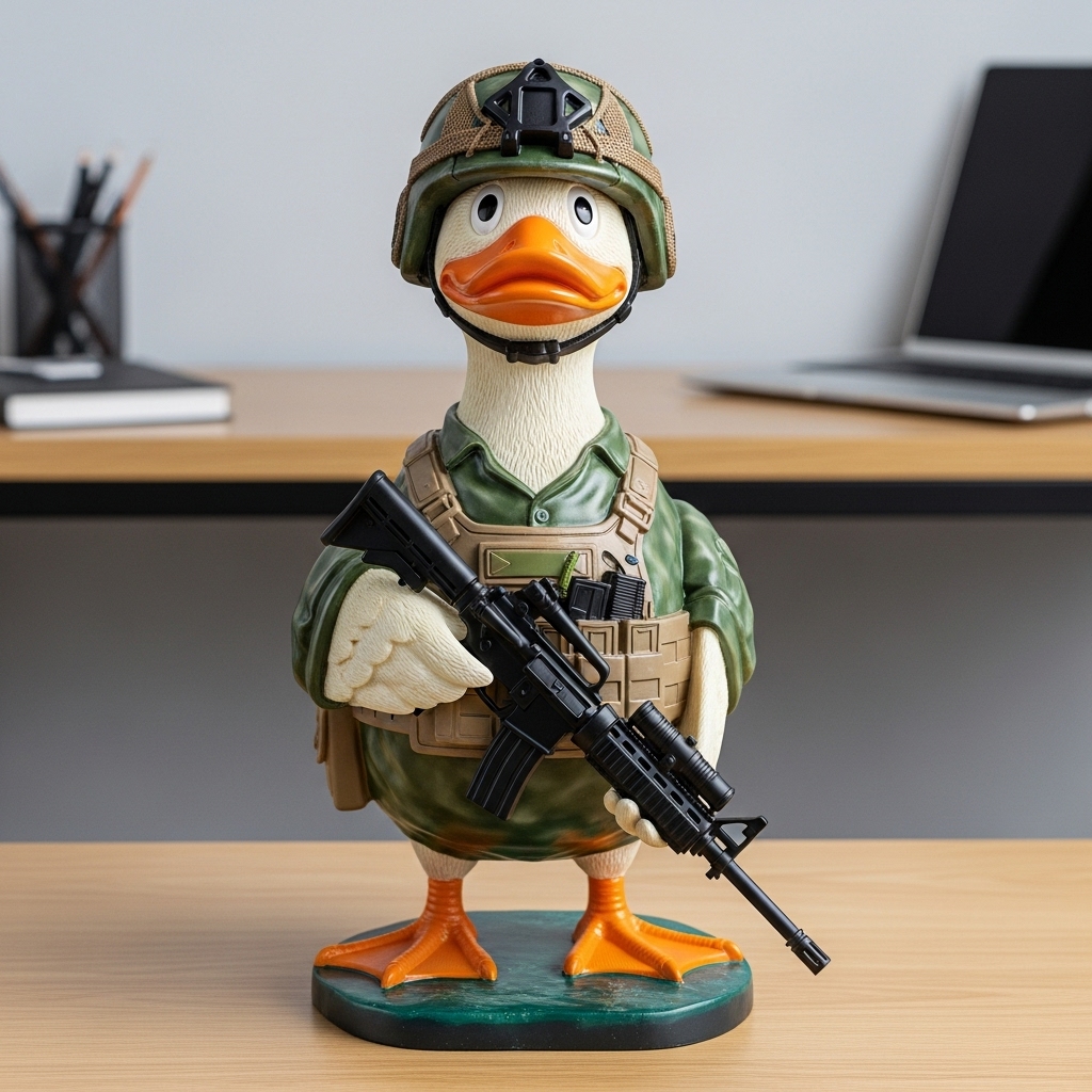 🦆 G.I. Quack Duck Ornaments – The Attitude-Packed Collectibles You Can't Resist! 🎖️💥