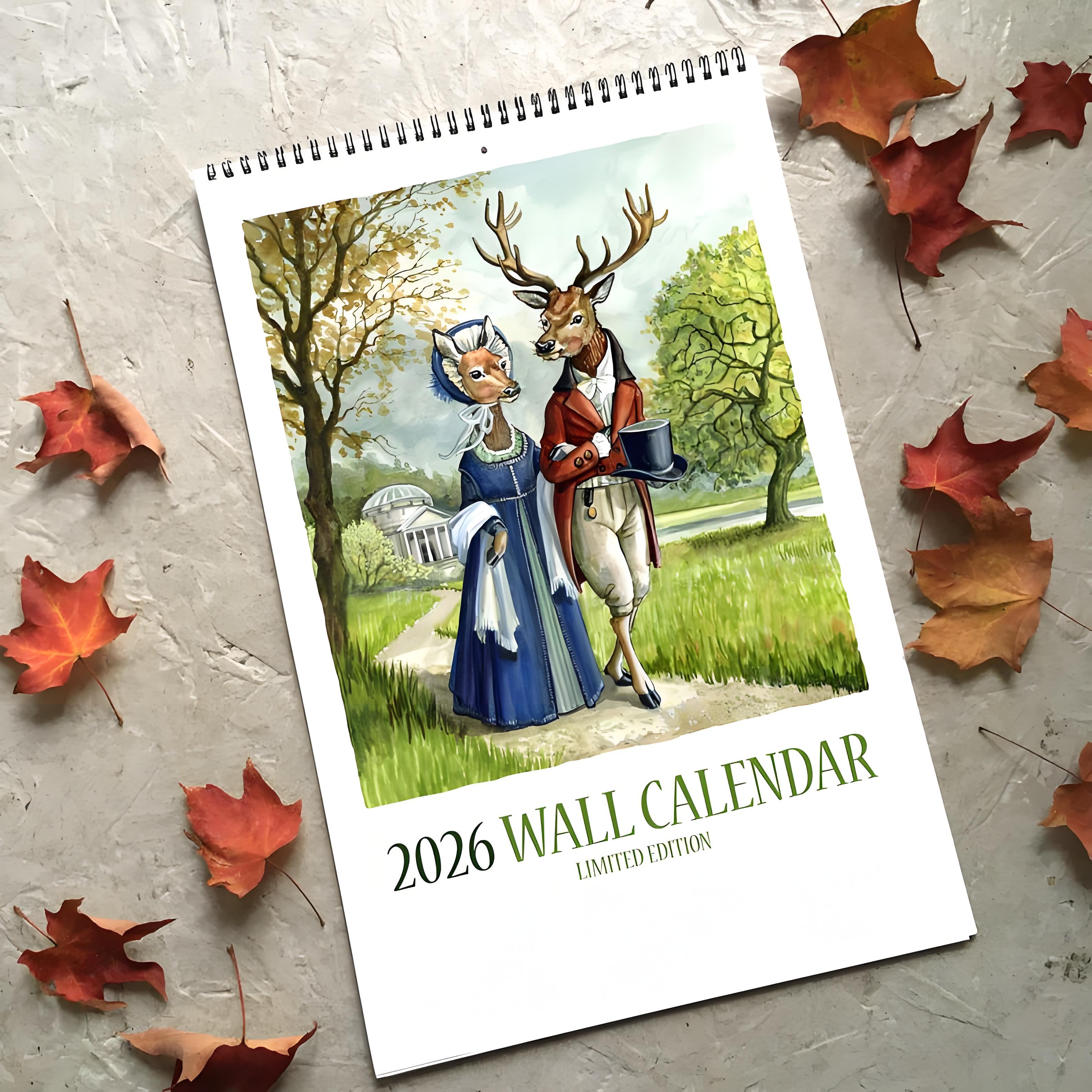 2026 Limited Edition Wall Calendar Set