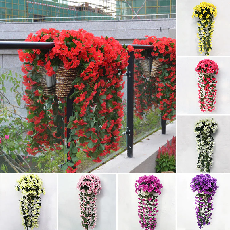 🌷Vivid Artificial Hanging Orchid Bunch