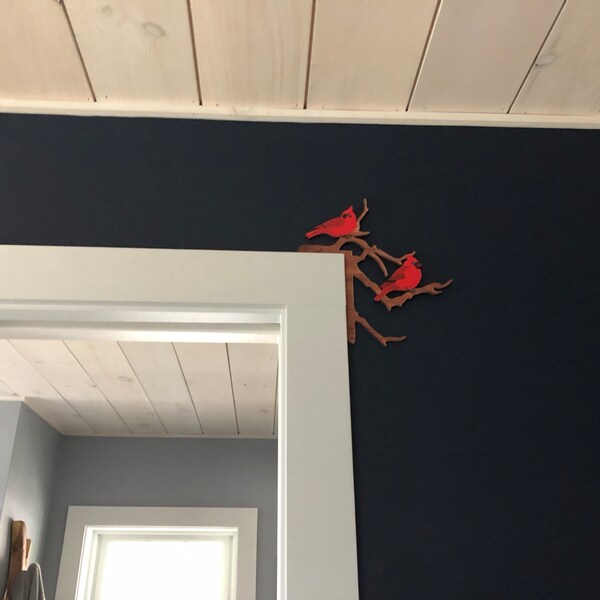🐦Cardinal Door Topper