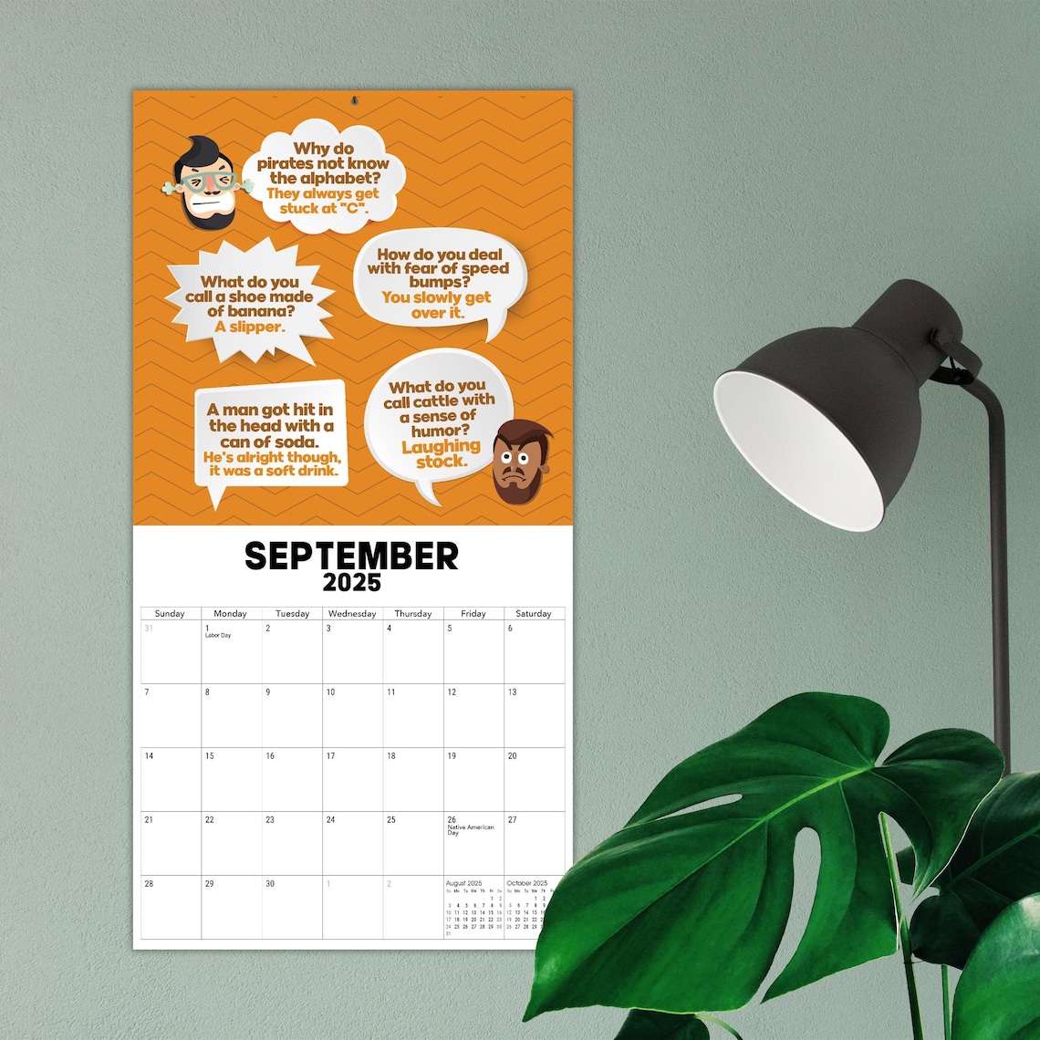 2025 Dad Joke Calendar