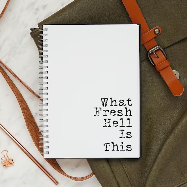Funny Forgetful Notebook Planner
