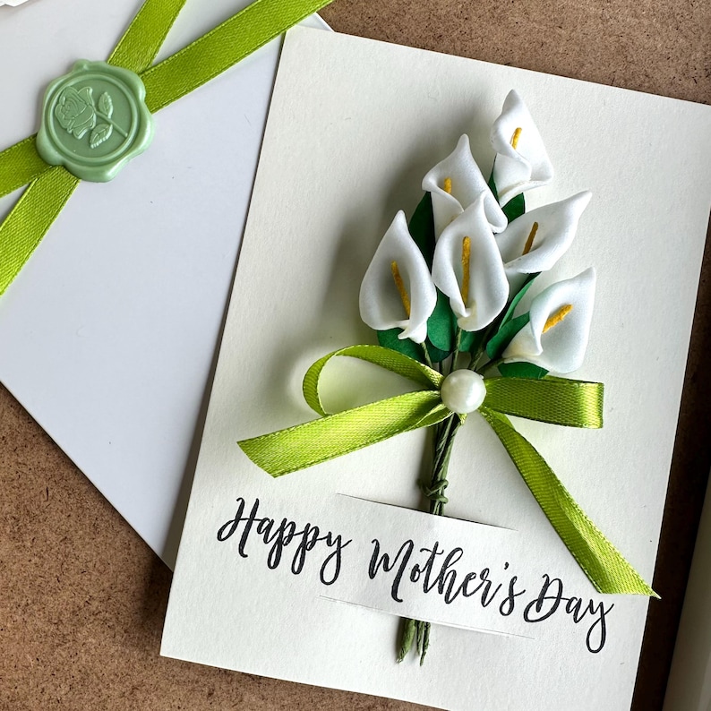 Calla Lily Flower Card