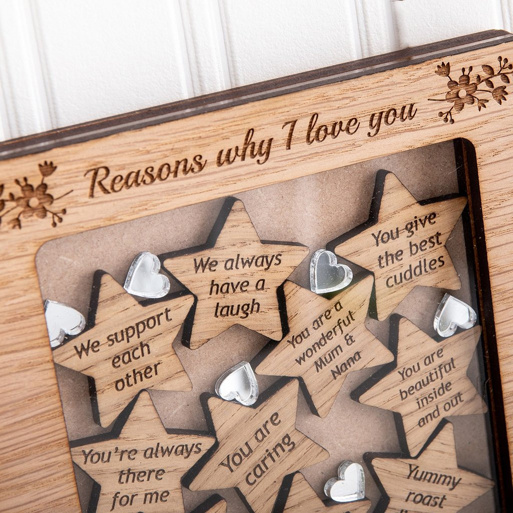 10 Reasons Why I Love You-Things I love about you Frame from children