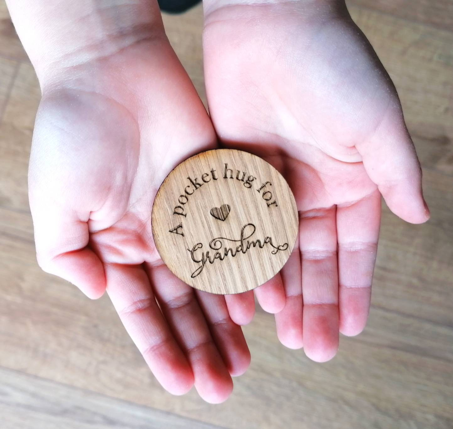 A Little Pocket Wooden Hug