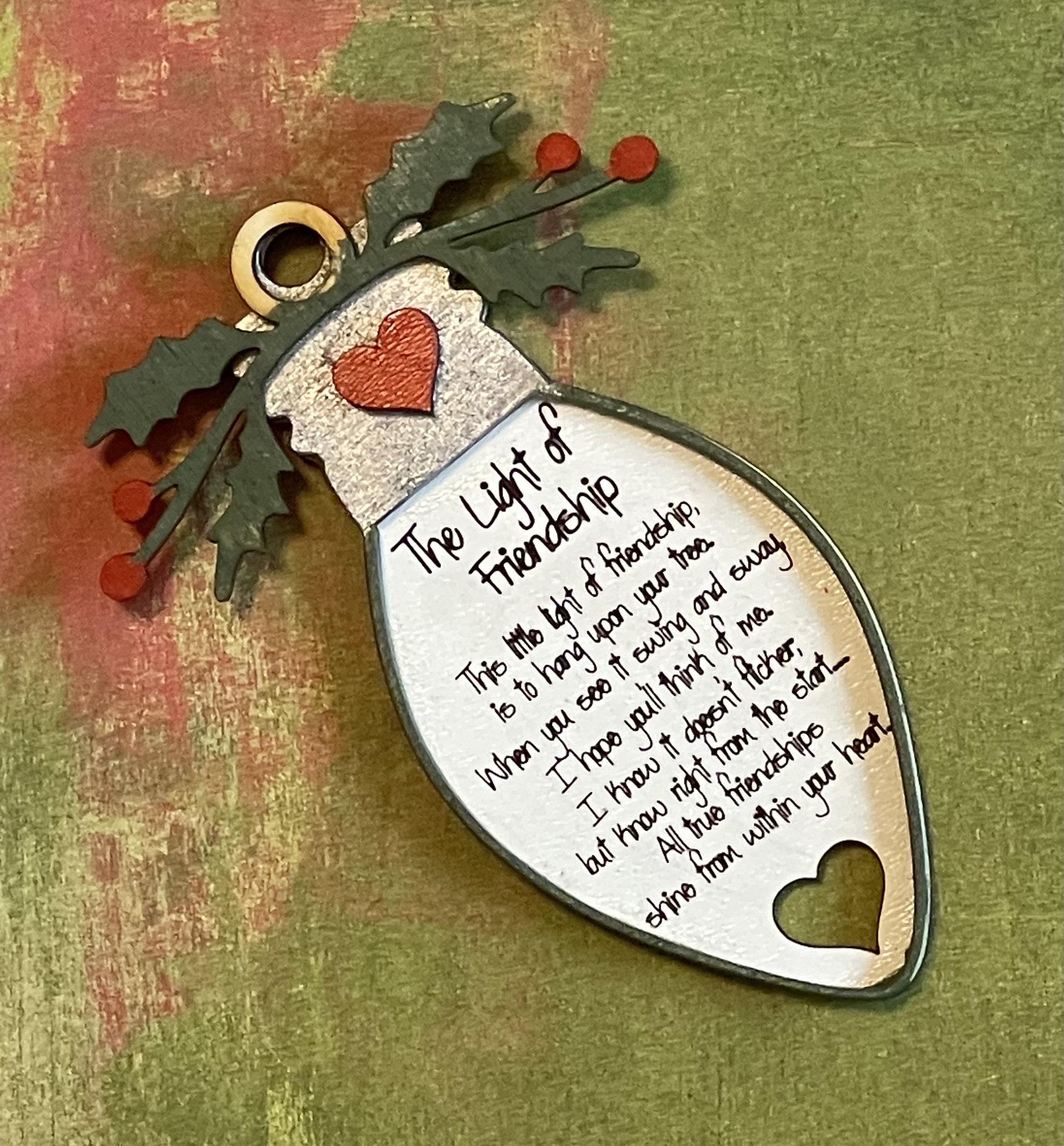Friend Christmas Ornament