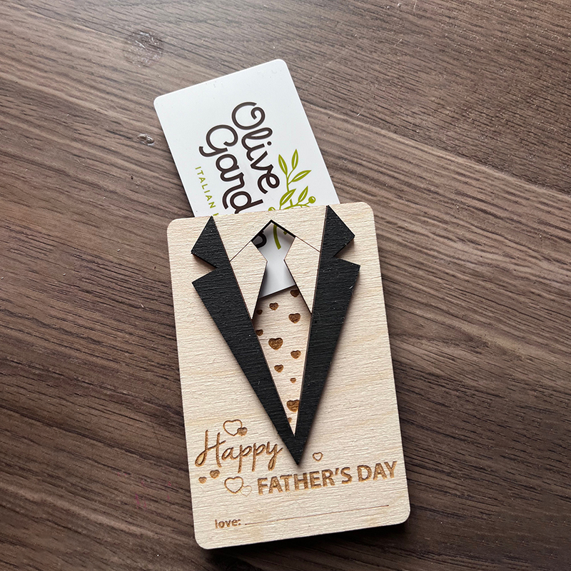 Happy Father's day gift card holder 