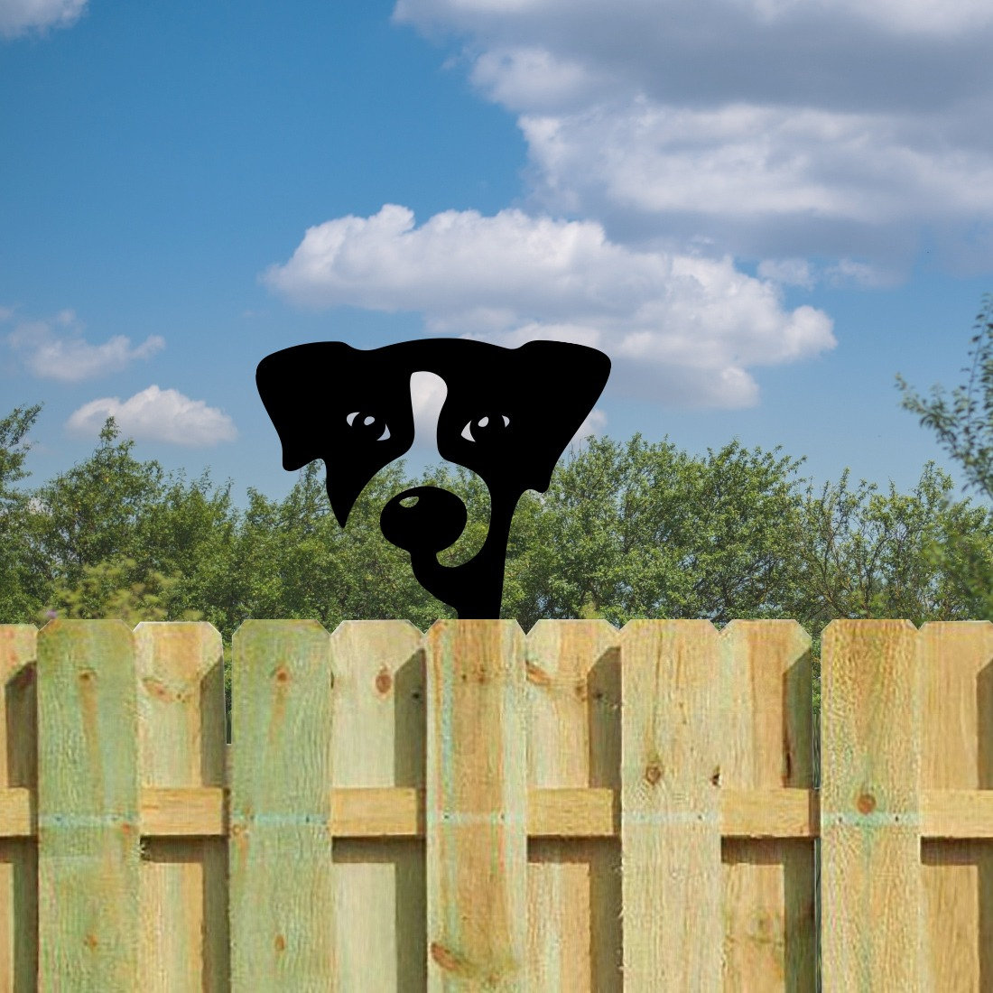 Outdoor Patio Garden Design Fence Ornament