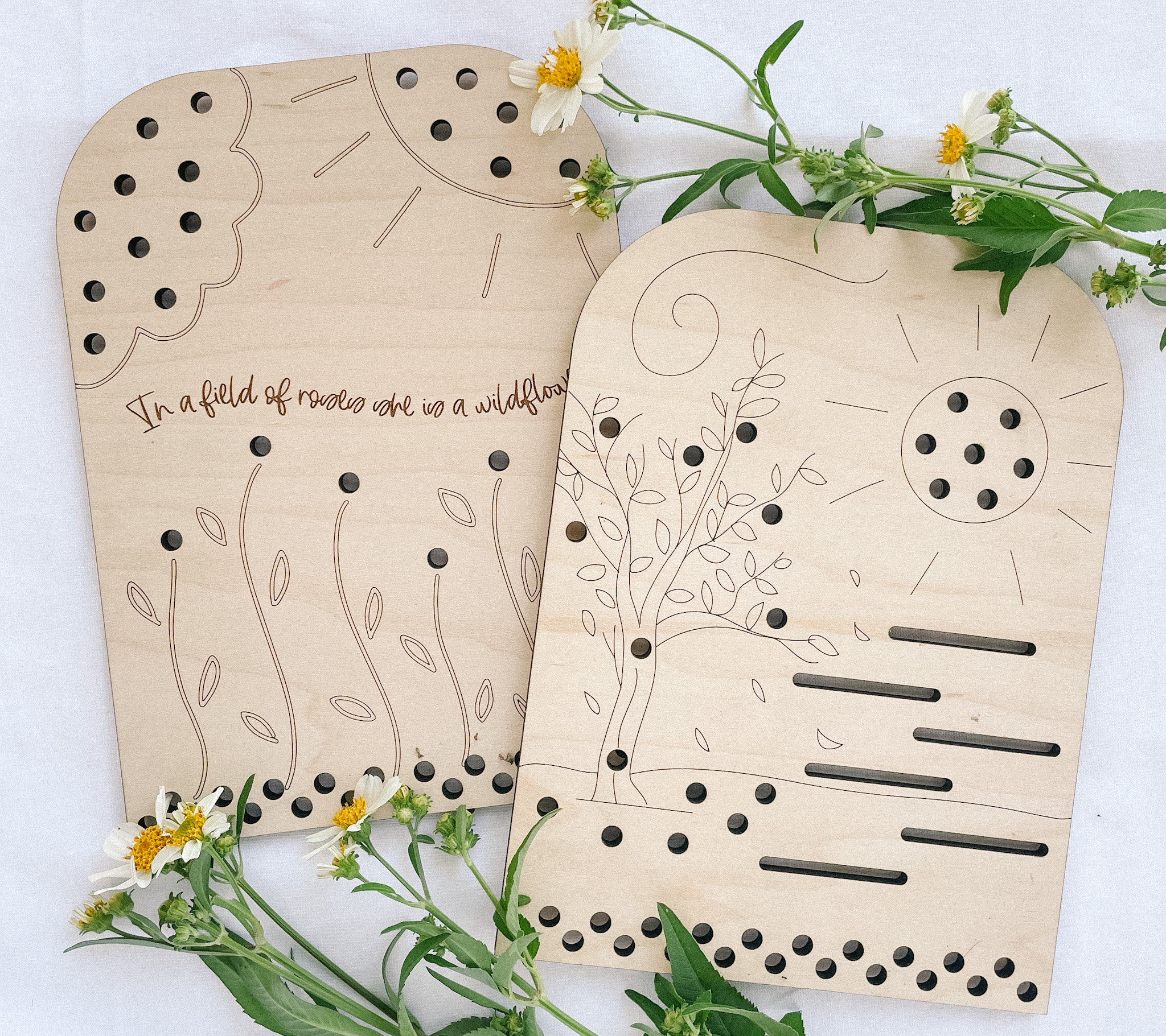 Flower + Leaf Collector Boards