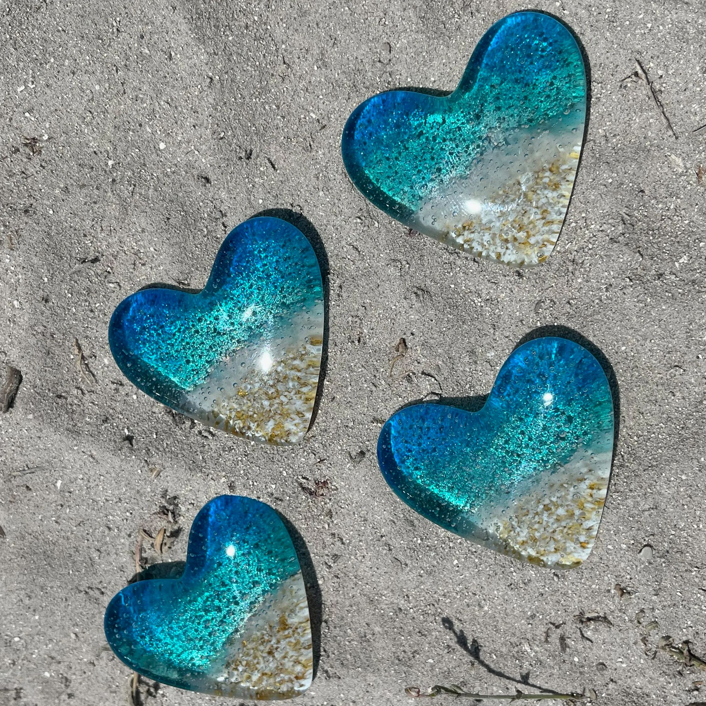 Turquoise Beach Heart