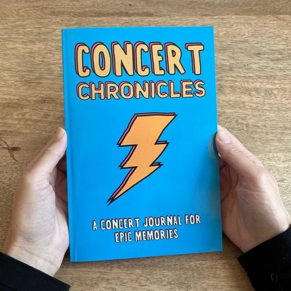 Concert Chronicles - A Concert Journal for Epic Memories