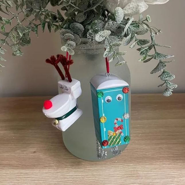 Toilet Reindeer