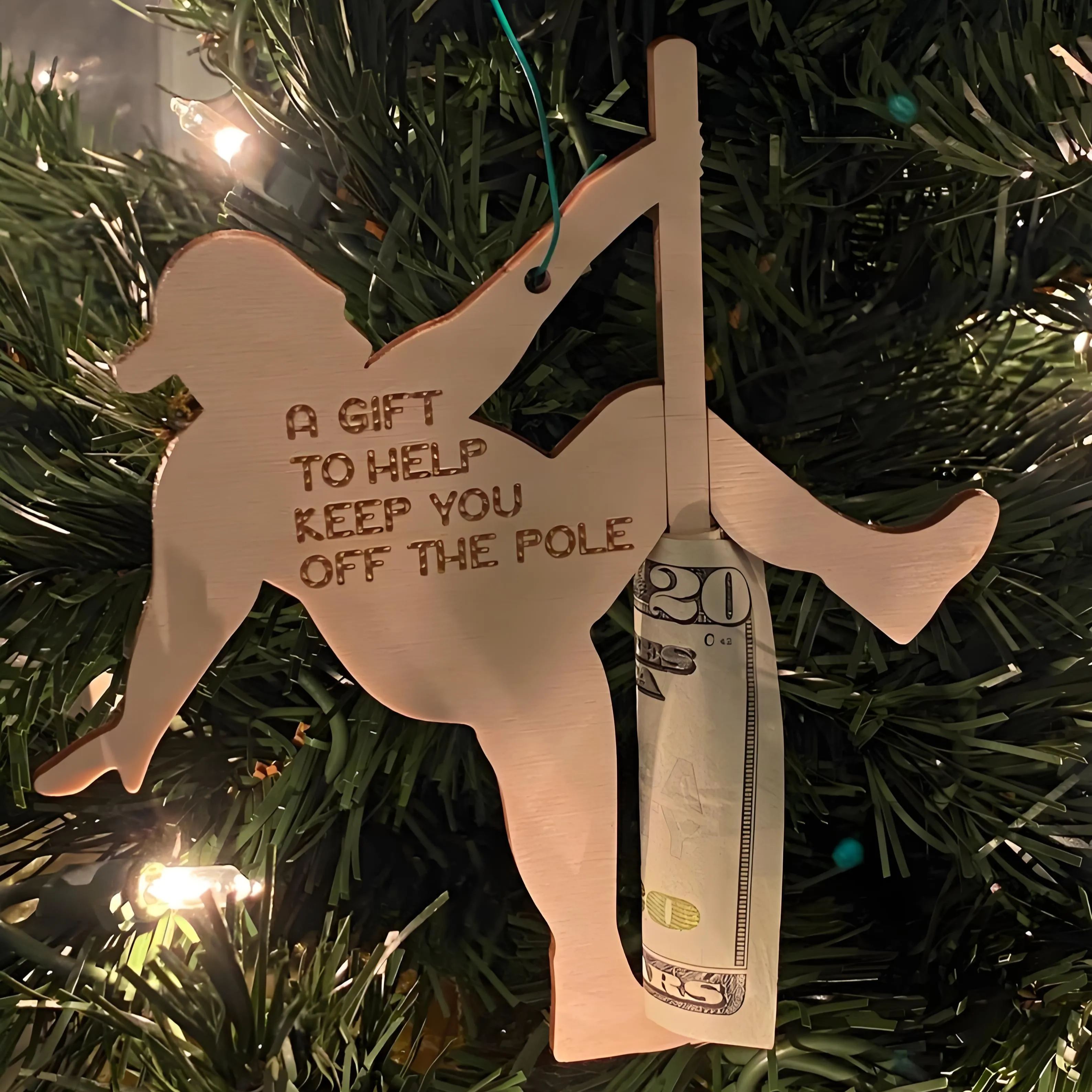 Money Holder Stripper Ornament Cash Gift Holder