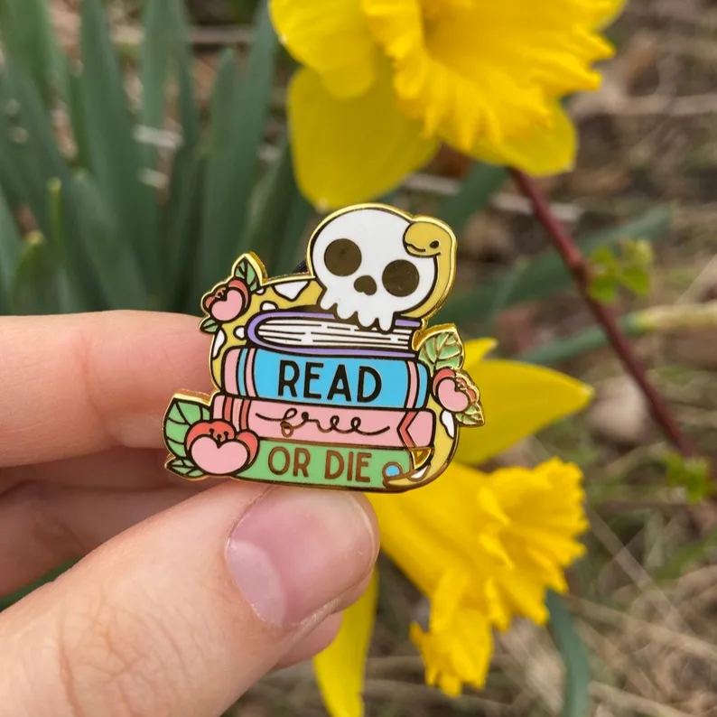 Bookish Enamel Pin