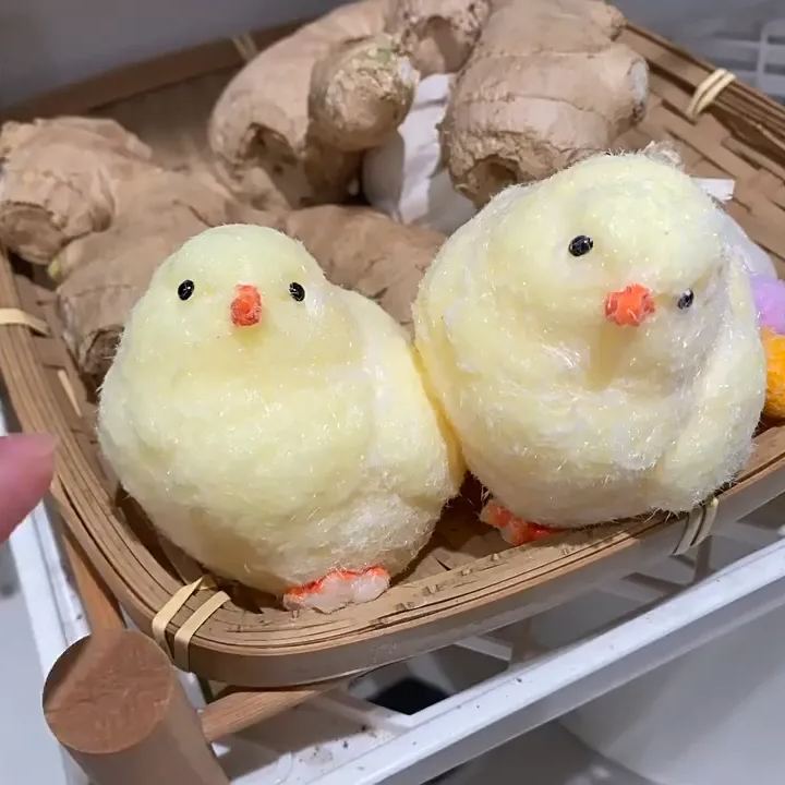 🔥Handmade Ultra Soft Furry Chick Toys