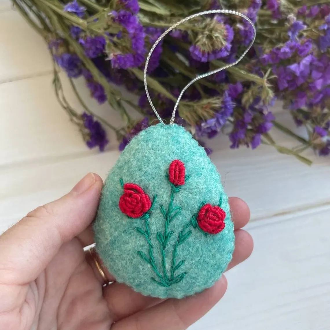 Felted Easter Eggs