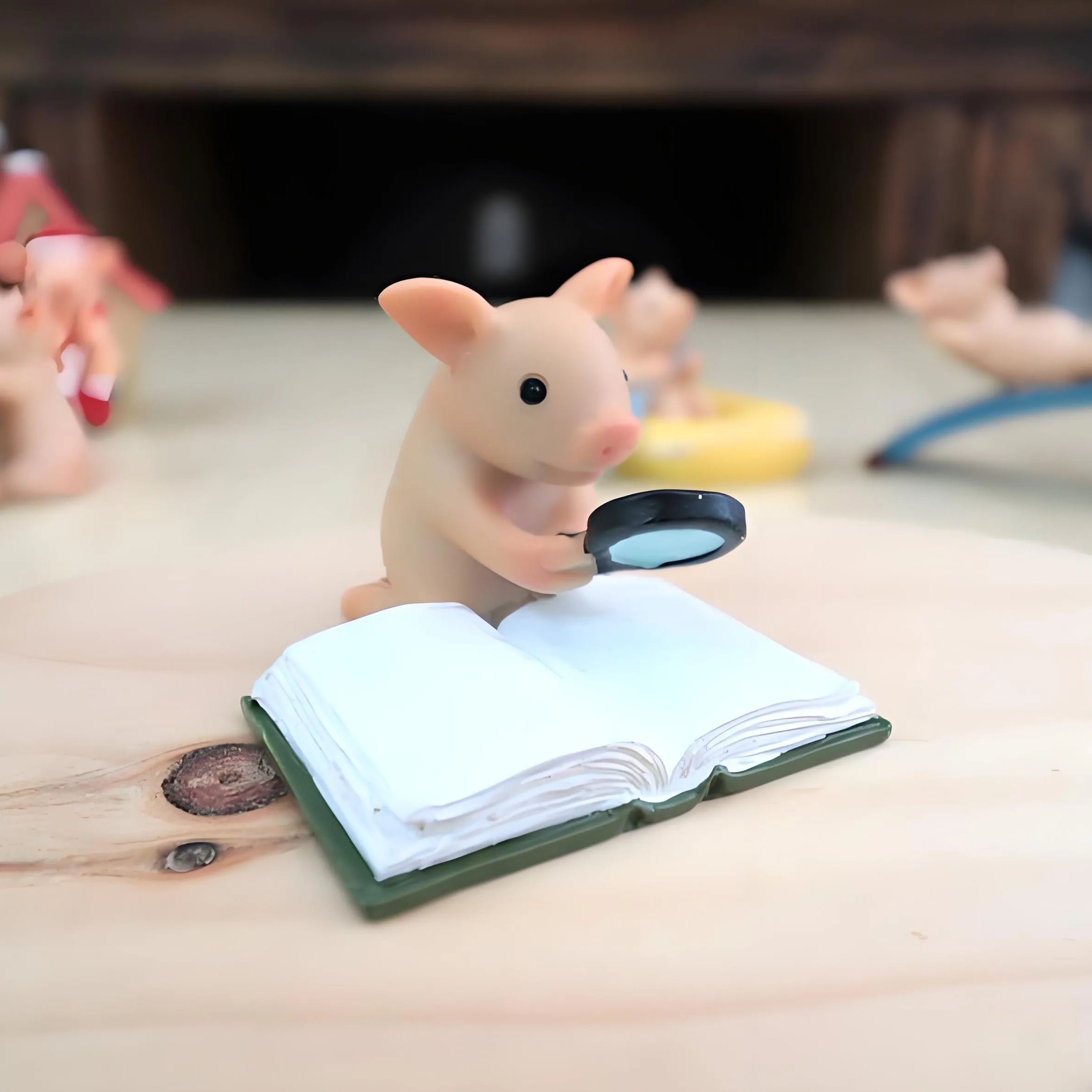 Adorable Pig Figurines