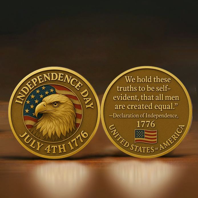 Independence Day Anniversary Coin