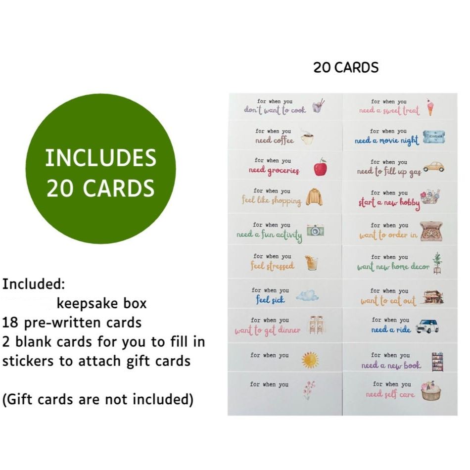 Christmas Gift Card Book Box