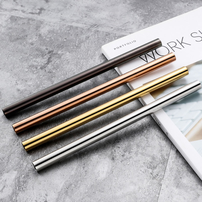 Extra Wide Straw Reusable Stainless Steel Drinking Straw Metal Straw-Grand Kitchen