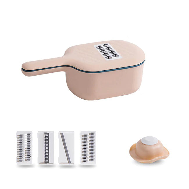 Multifunction Mandoline Slicer Cutter Grater Shredders with Strainer-Grand Kitchen