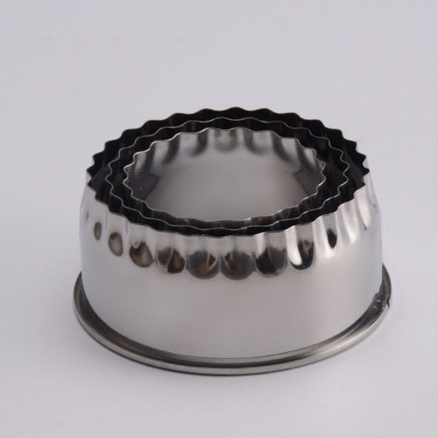 3pcs Round Shaped Dough Cutter-Grand Kitchen