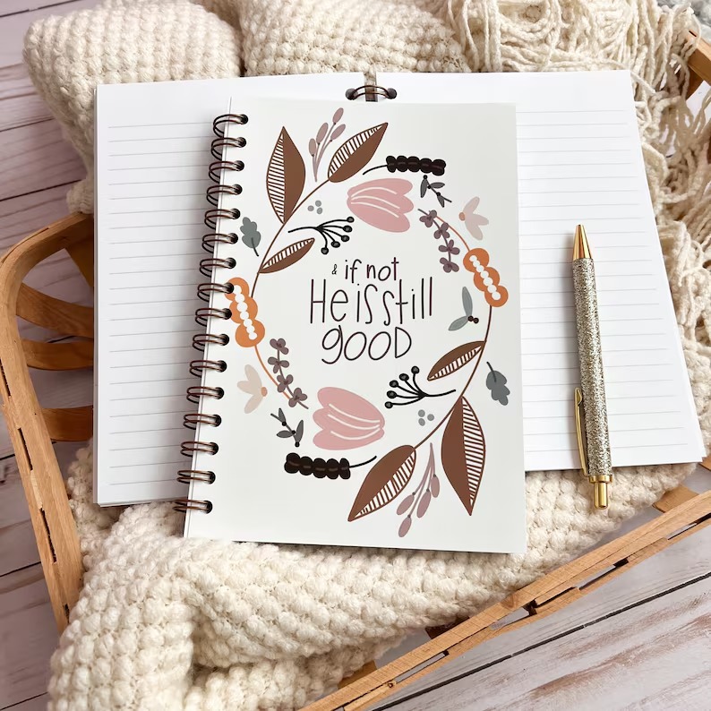 Praise God from whom all blessings flow Spiral Notebooks