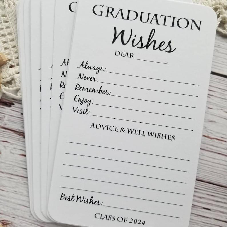 Set of 12 Graduation Wishes Cards 
