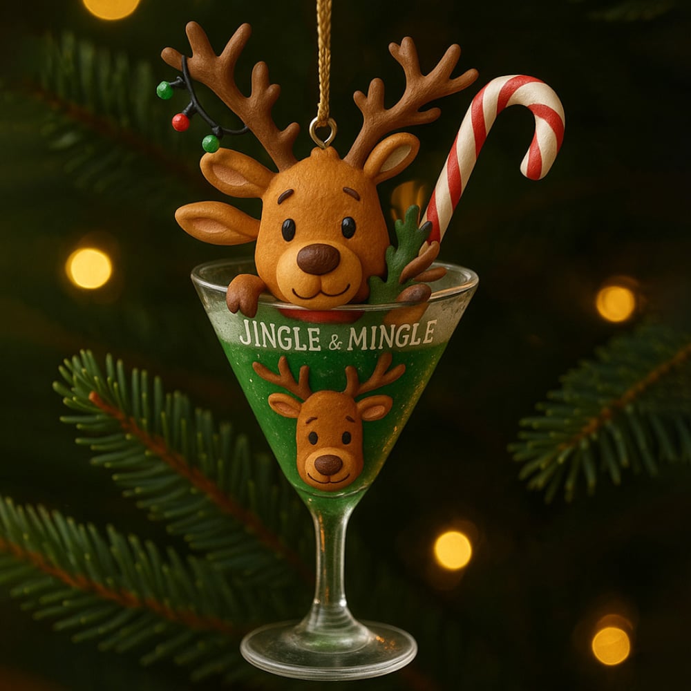  Beer Glass Christmas Ornament