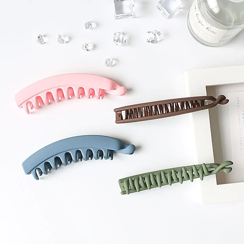 Large Banana Hair Clips