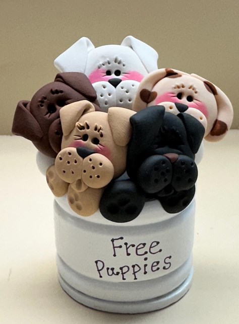 Bucket of Snowmen