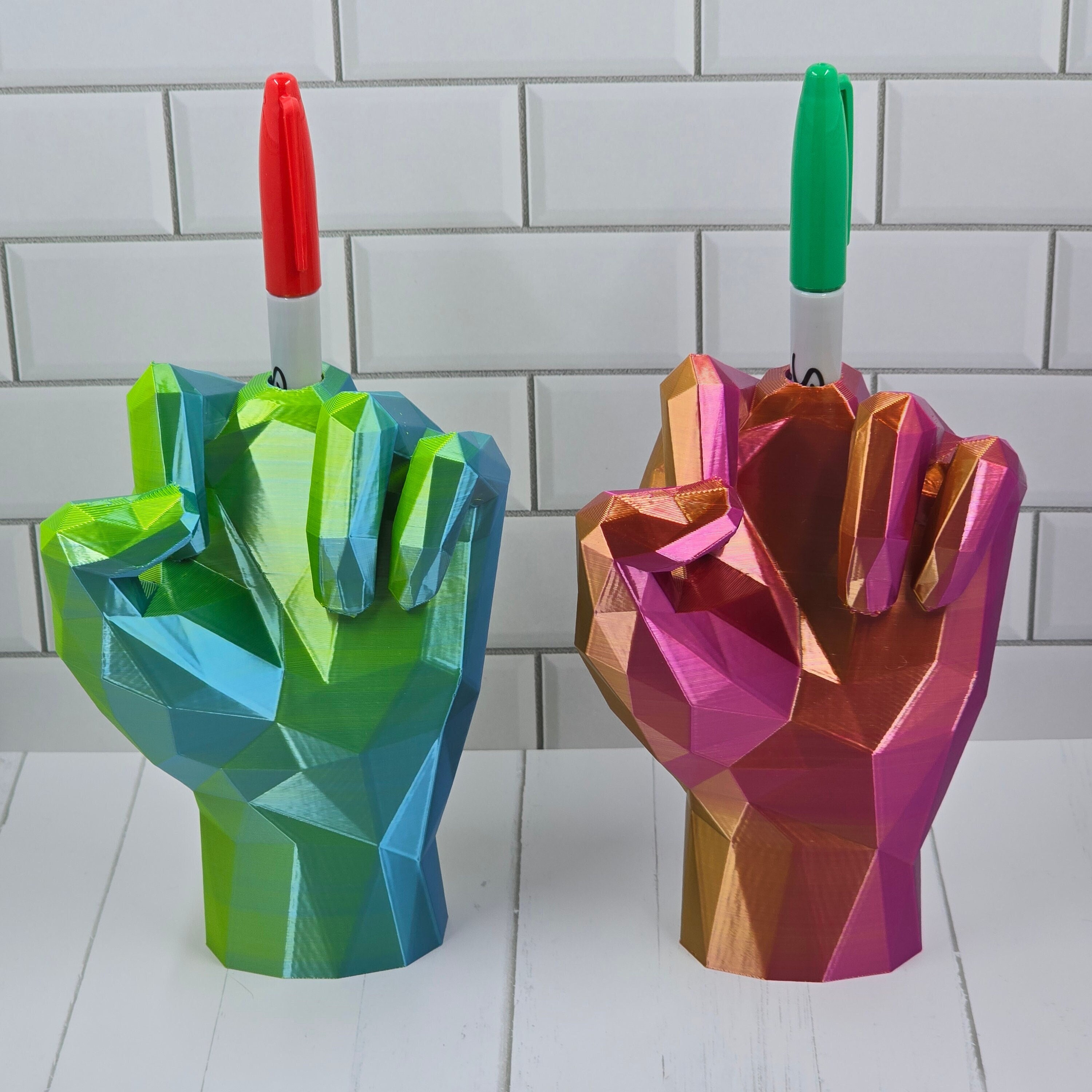 🤣Middle Finger Pen Holder| Say 'F*ck You' with your own pen