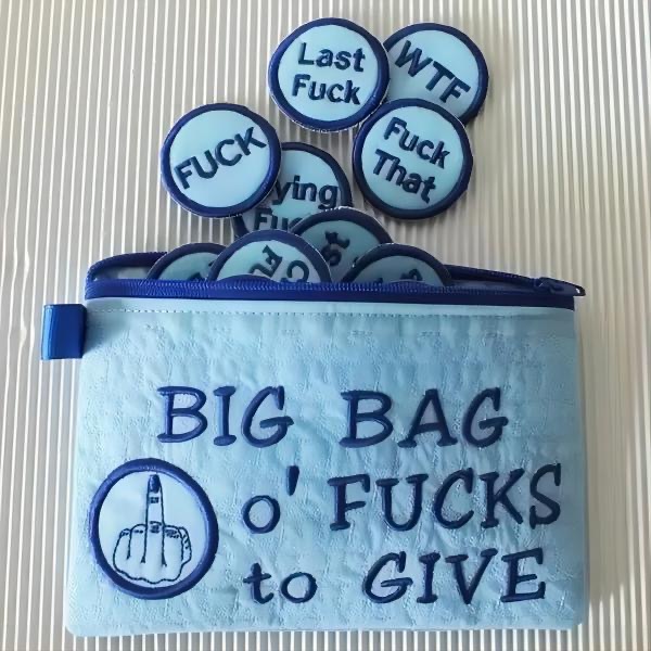 WARNING! RUDE MAKE! Bag of F*cks