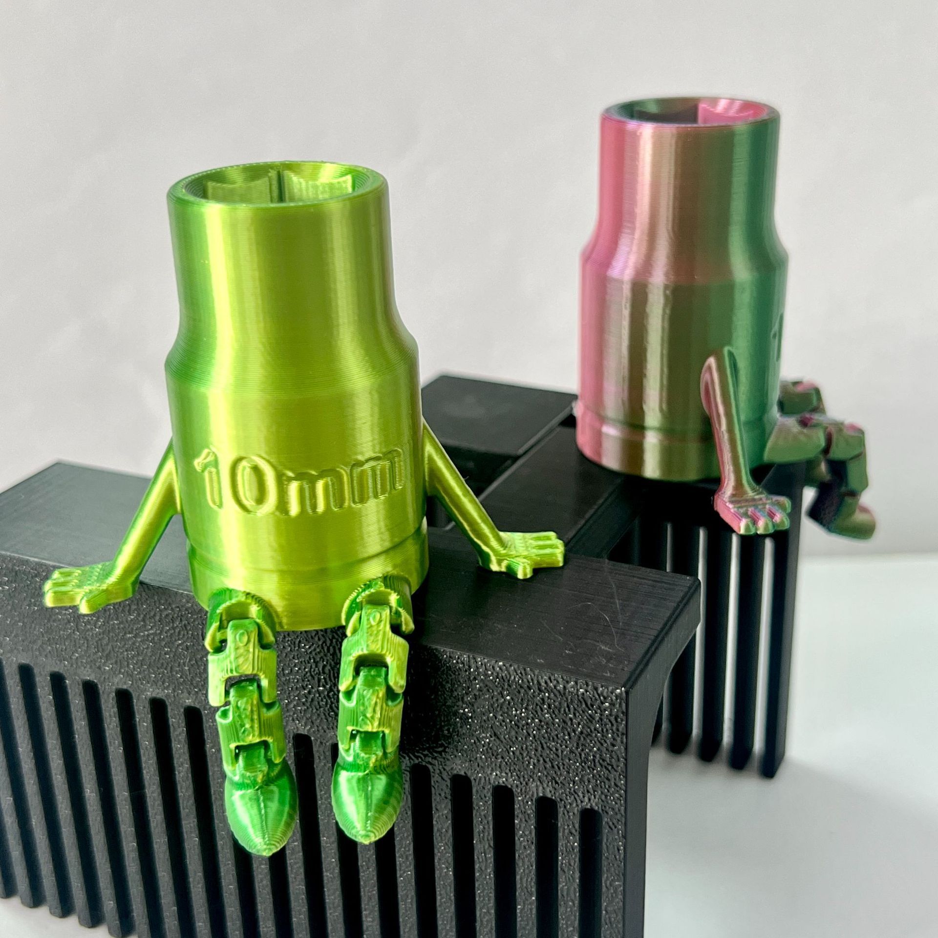 10mm Socket 3D Printed Articulated