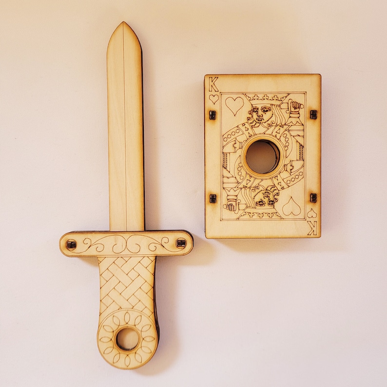 Sword Through Finger Magic Trick Toy 