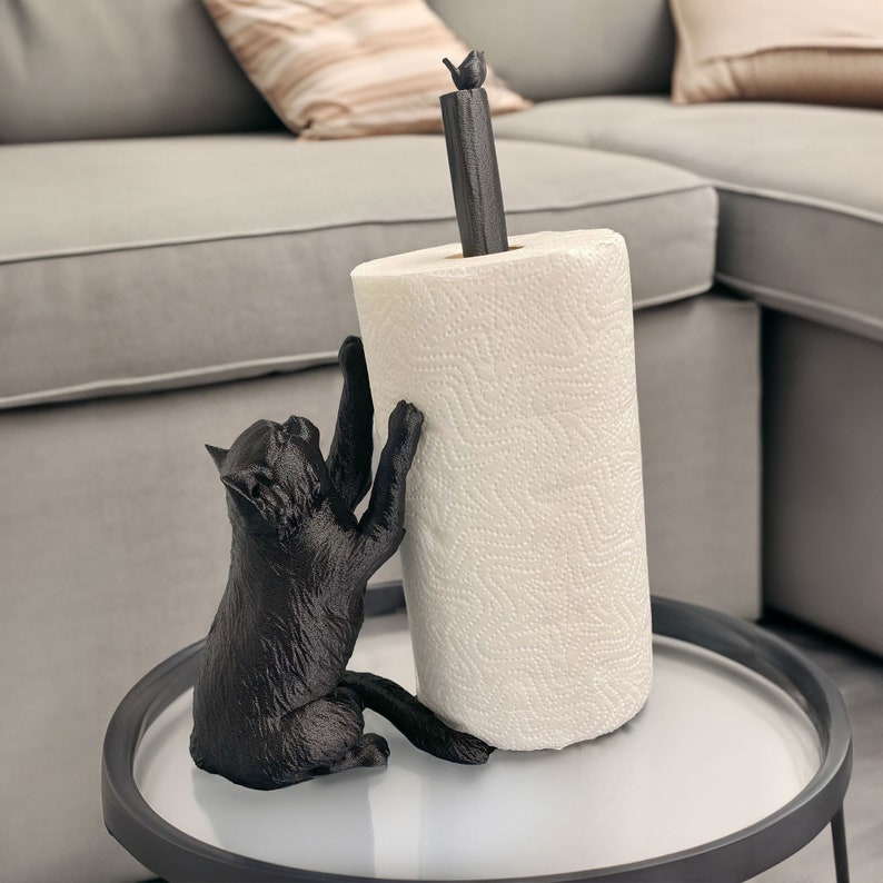Cat Paper Towel Holder